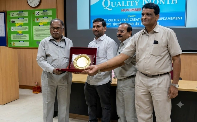 Chetan Krishna Engineering and Fabrication Works award recognition